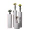 Contemporary Decorative Modern Fiberglass Pillar Column Flower Stand -Photography Props - Stylish Cylinder Shape Versatile Pedestal for Wedding, Living Room, or Dining Room Decor